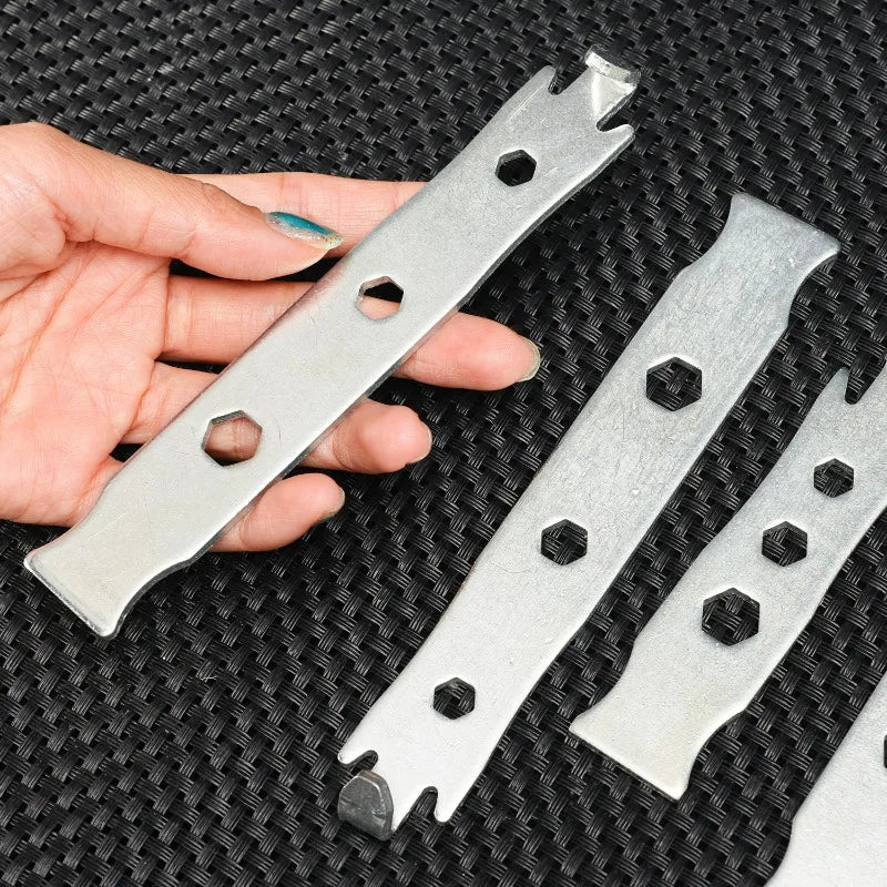 5/1x Fence Wire Twisting Tools Stainless Steel Wrench Heavy Duty Tensioning Tool for Garden Binding Wire Fence Twisting Fastener