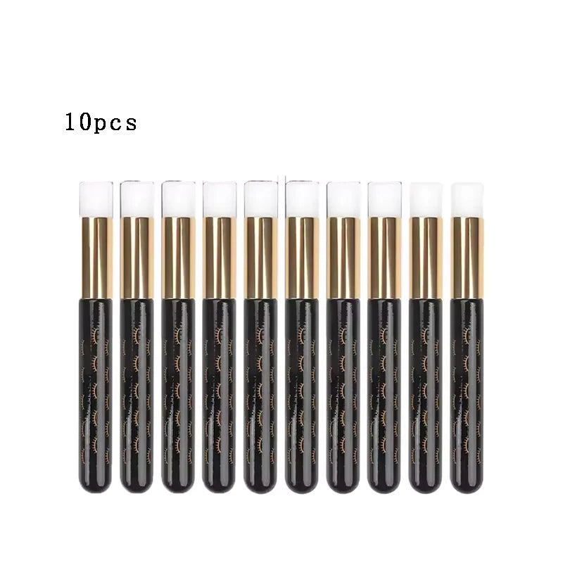 50/20/10pcs Eyelash Cleaning Brush Lash Shampoo Brush for Eyelash Extensions Peel Off Nose Pore Blackhead Remover Makeup Tool