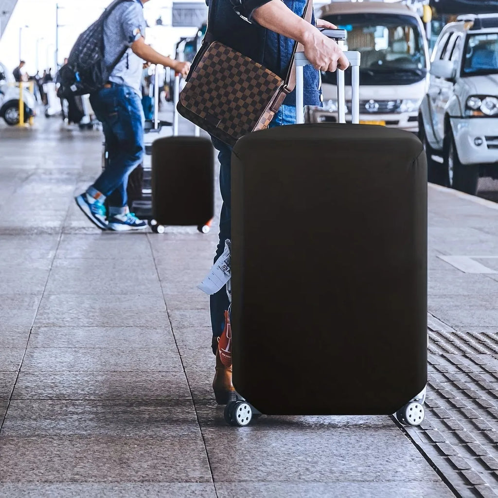 Luggage Cover,Dust-proof Luggage Case Cover, Portable And Foldable, Made of Durable Fabric,Only Cover