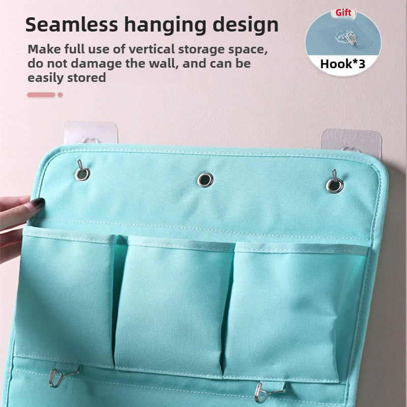 Fabric Wall Hanging  Storage Bag Mobile Phone Storage Bedside Wall Wall Hanging Bag Wardrobe Door Hanging-Bag