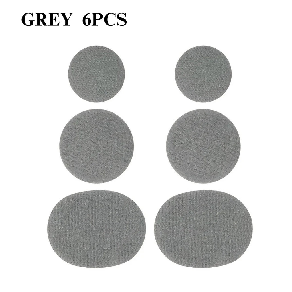 6 Pcs Self-Adhesive Shoe Patches Strong Waterproof Repair for Holes Fabric Mesh Invisible Shoe Fix Seamless Shoe Repair
