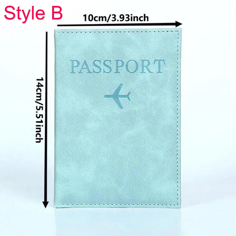 Organizer Storage Case/Travel Accessories Passport Case Vintage Leather Pattern Passports Holder Women Man ID Bank Credit Card