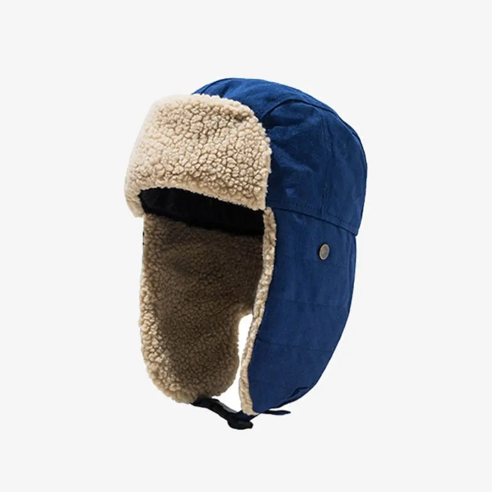 Casual Windproof Winter Bomber Hats Thickened Warm Accessories Warm Snow Cap Ear Protection Winter Ski Caps for Men Women