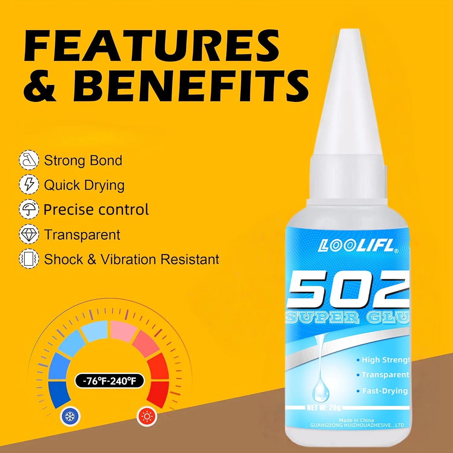 6PCS 502 Super Adhesive Multi Functional Adhesive, Used for Metal, Plastic, Daily Maintenance, DIY, and Small-Scale Process Repa