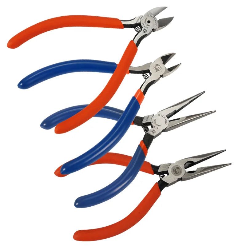 MECHANIC TS Series Diagonal Nose Industrial Grade Precision Pliers Wire Cutter Hardness Fly Wire Cutting Durable Repair Tools