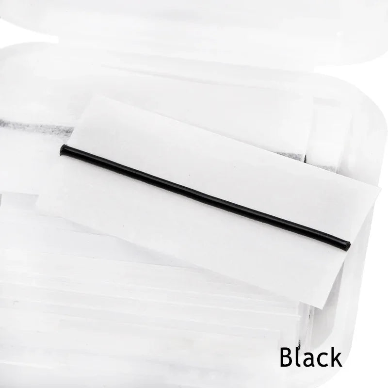 For40pcs/Box Reusable Self-Adhesive Glue-Free Eyelash Glue Strip No Glue False Eyelashes Extension Tape Makeup Tools