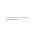 LMETJMA Chicken Wing BBQ Fork Stainless Steel Grilled Chicken Wing Rack Barbecue Wing Rails for Grilling Chicken Wings