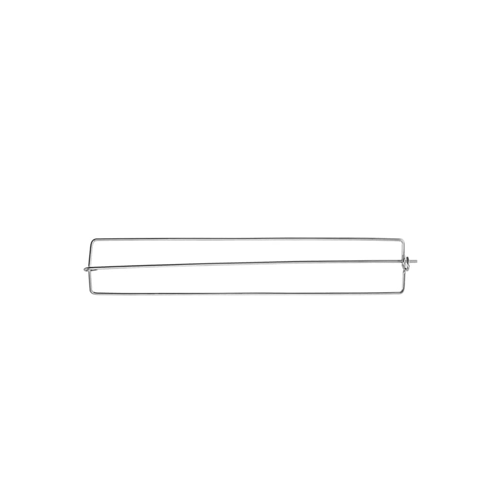 LMETJMA Chicken Wing BBQ Fork Stainless Steel Grilled Chicken Wing Rack Barbecue Wing Rails for Grilling Chicken Wings