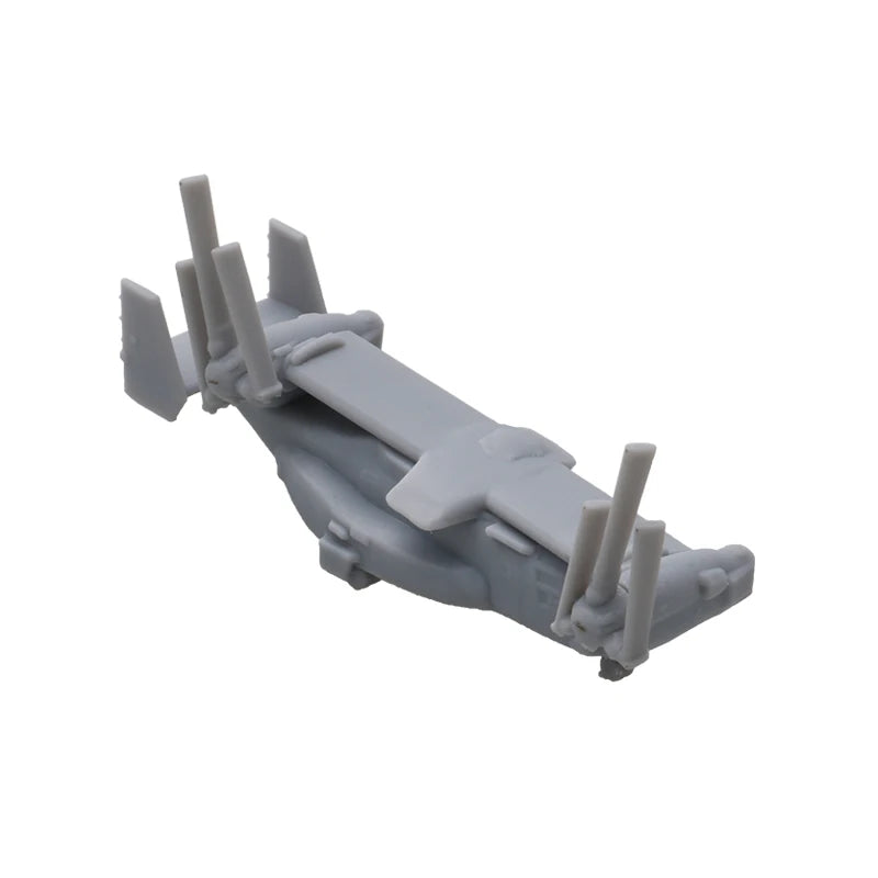 5PCS 1/2000 700 400 350 Scale V-22 Osprey Medium-size Transport Helicopter Folded Wing Military Plane Model Ornaments for Study