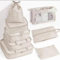 8 Set Packing Cubes for Suitcases Travel Luggage Packing Organizers Underwear Storage Bag Organizer Bag Set for Man and Women