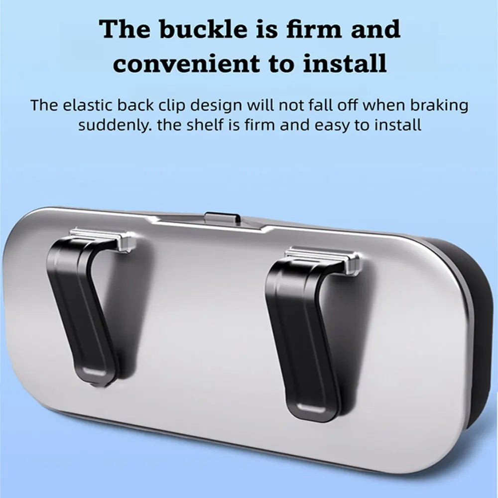 Prevent Shaking Car Glasses Box Portable Car Sun Glasses Holder In The Car Driving Glasses Holder Auto Eyeglass Case Sun Visor