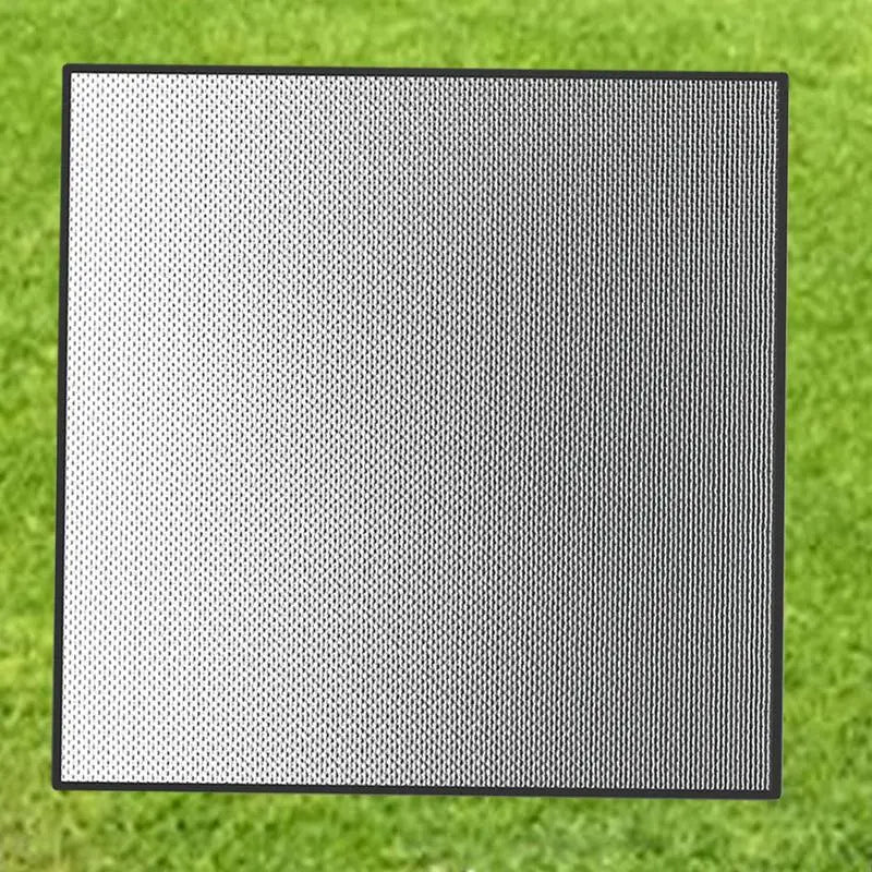 camping BBQ Mat Floor Outdoor 40x40inches Fireproof Mat BBQ Heat Resistant Grill Mat Reusable Anti-Slip Fireplace Mat Waterproof