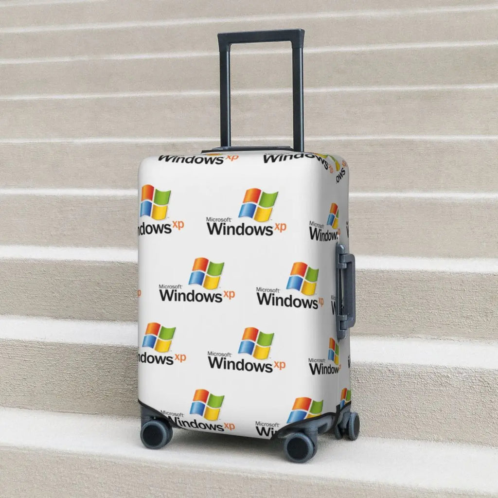 Windows Xp 2 Suitcase Cover Protection Elastic Trip Luggage Protector Covers for 18-32 Inch