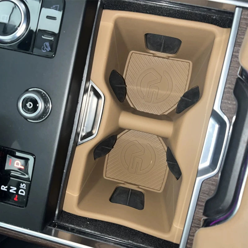 For Land Rover Range Rover Sport L461 2023 2024 2025 Silicone cup storage box for car central control cup holder
