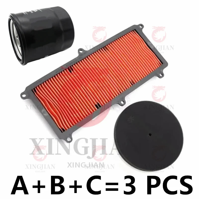 Motorcycle Air Filter For ZONTES ZT350T ZT350E ZT350D 350T 350E 350D Drive Element Oil Filter Intake Cleaner Replacement parts