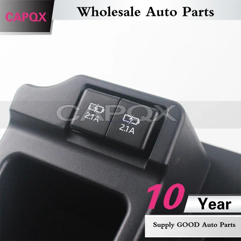 70th Anniversary Car Interior Centre Console Box For Toyota Land Cruiser 70 Series LC70 LC76 LC79 Water Cup Holder Storage Box