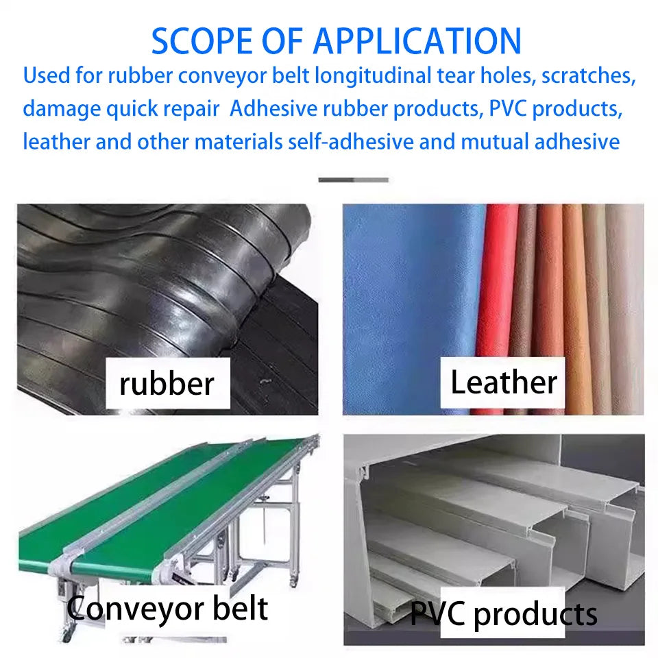 tiptop sc2000 glue SC 2000 Cold vulcanized adhesive glue 690ml conveyor belt rubber repair agent Black rubber bonding super glue