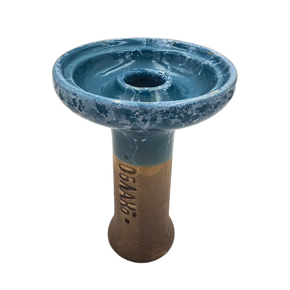 Ceramics Bowl with Aluminum Metal Charcoal Bowl Set Shisha Accessory Hookah Bowls