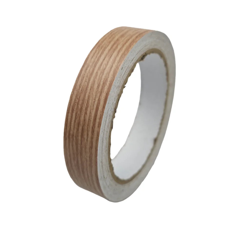 1roll 2cmx10m Wood Grain Veneer Edge Banding Tape Multiple Styles Self-adhesive Beautiful Seam Stickers Strong Viscosity ﻿