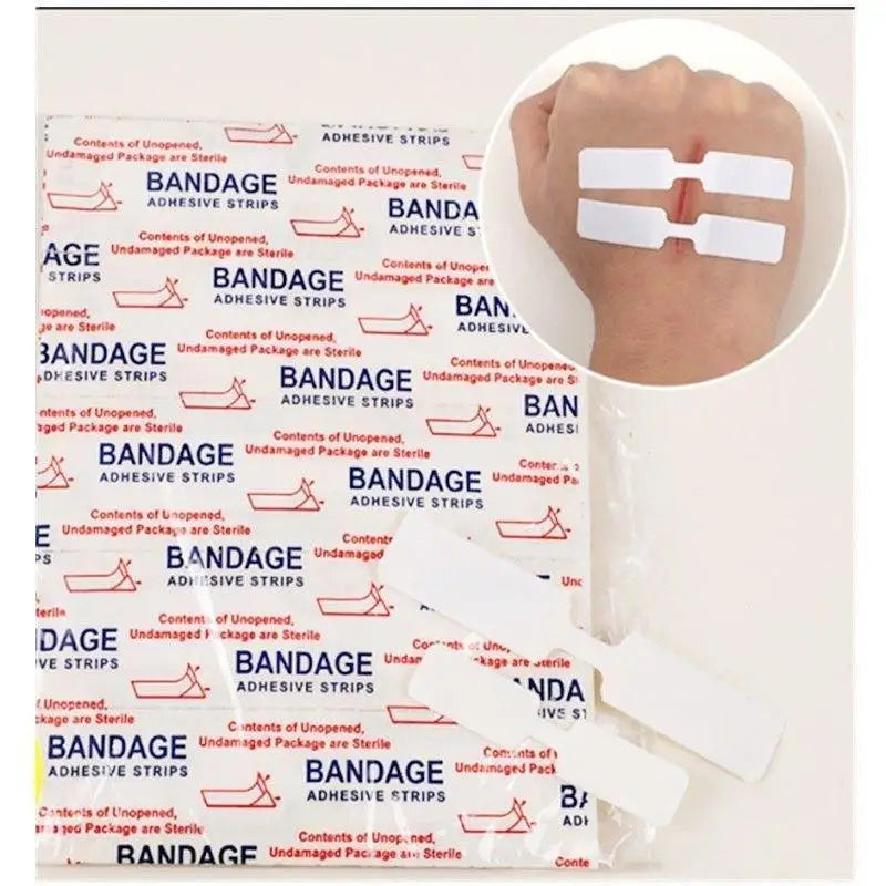 New 80 Butterfly-shaped Wound Closure Strips Wound Closure And Suture Dressing Suitable For Outdoor Sports Travel First AidAcc