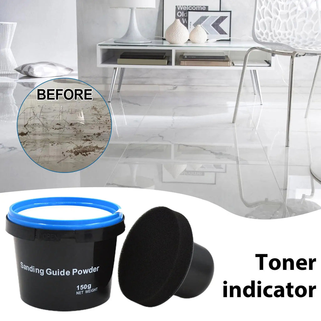 Auto Body Guide Coat Powder For Auto Body Reusable Portable Tool With Handle Multipurpose Dry Guide Coat