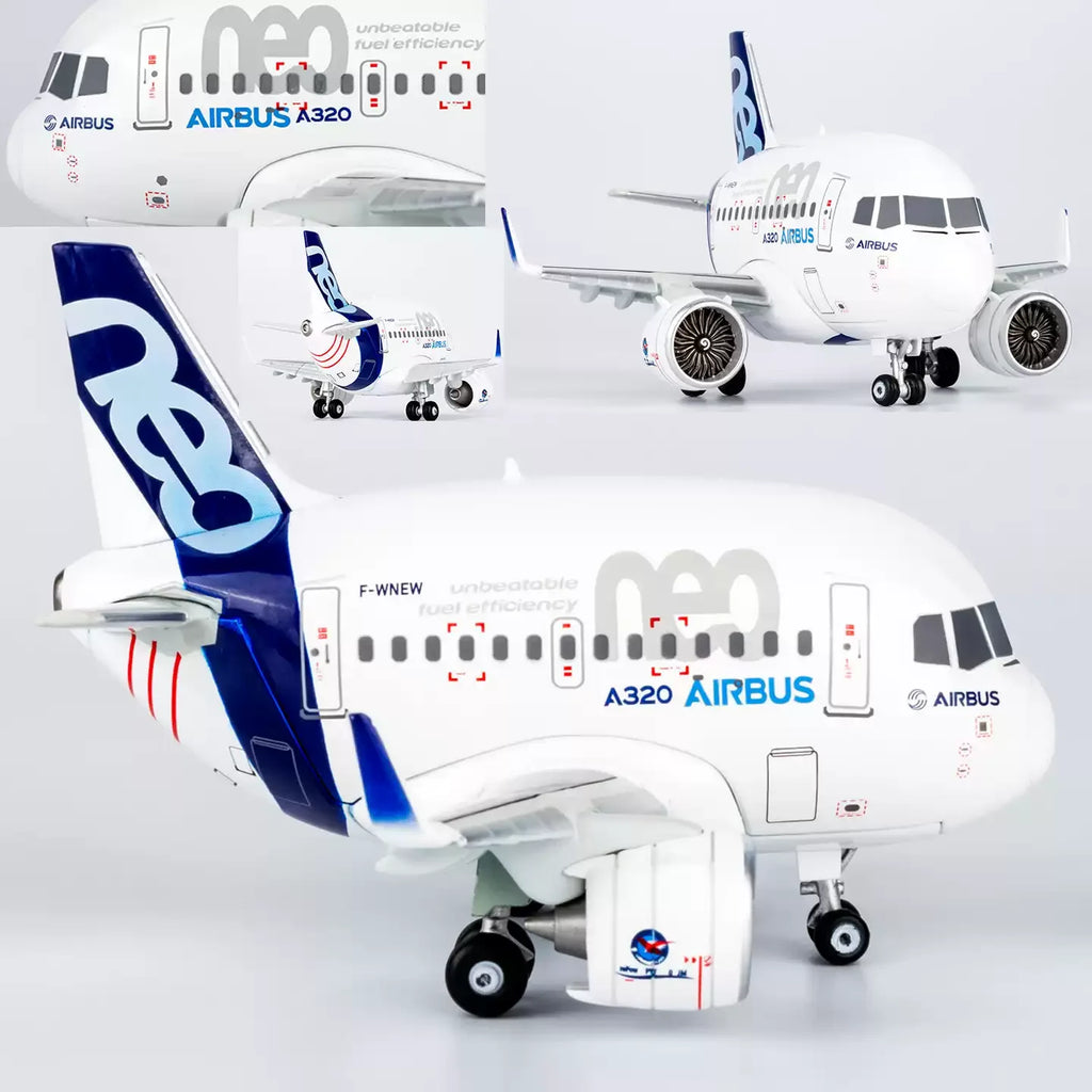Iron Flow Cartoon Q-Version Airbus A320 NEO 737MAX Aircraft Model Factory Painted Egg Machine Alloy Aircraft Model Holiday Gift