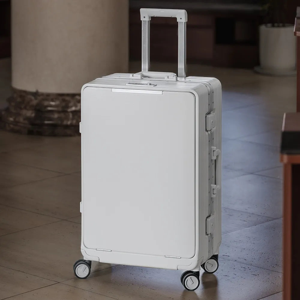 KLQDZMS High Quality Luggage 20 Inch PC Boarding Suitcase 24”26 Inch Large Capacity Luggage Men's And Women's Universal Luggage