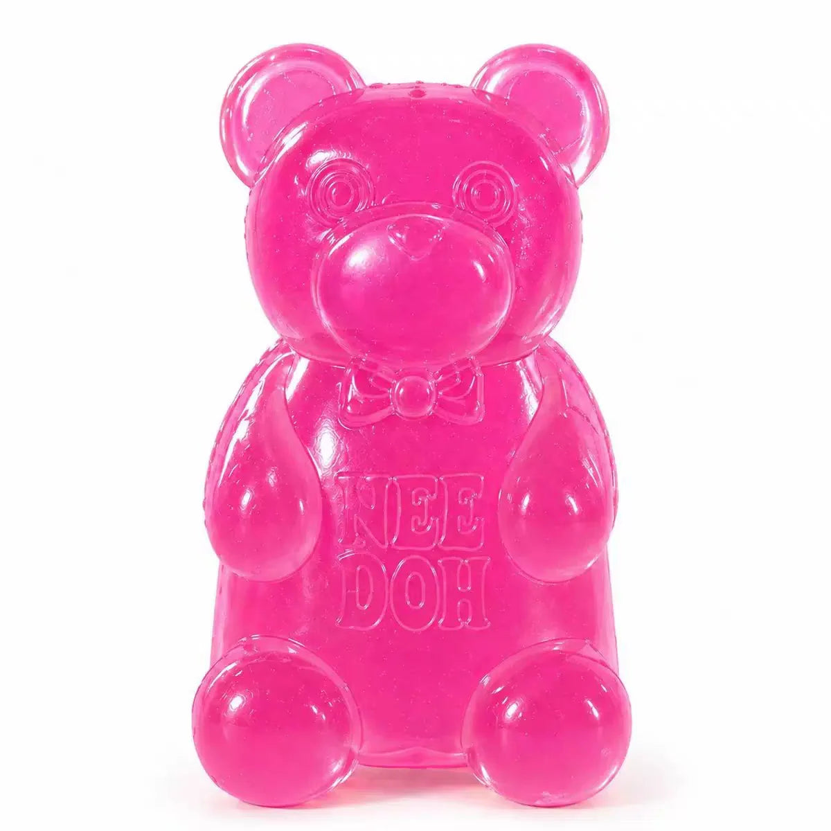 8cm NeeDoh Cute Gummy Bear Sensory Squeeze Toy with Jelly-like Filling Slow Rebound Stress Relief Toy To Alleviate Anxiety**
