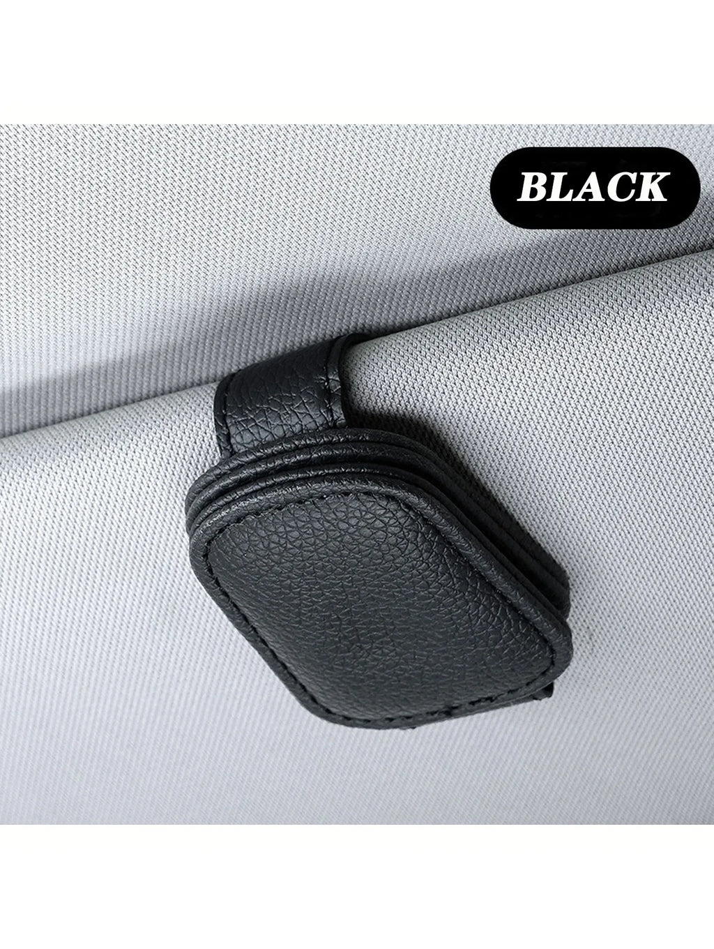 Magnetic Car Sunshade Glasses Clip Multi functional Car Sunglasses Storage Clip Sunglasses Rack Car Interior Decoration Supplies