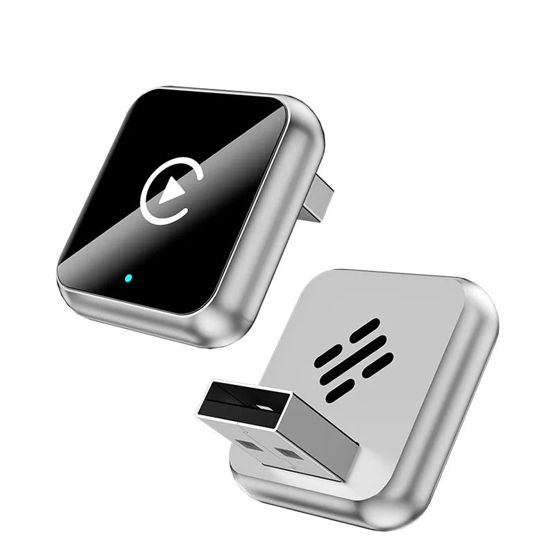 Lenovo New 2 in 1 Wireless Android Auto CarPlay Adapter AI Smart Box Car Intelligent Systems For Car With Wired CarPlay