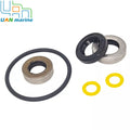 For Mercury Drain Fill Washer Gasket Lower Unit Seal kit Prop Shaft Oil Seal 6 8 9.9 10 15 HP 18-0584 26-821928 26-66022