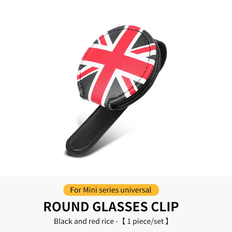 Car Sun Visor Glasses Clip For Mini Cooper F56 F55 F60 R56 R60 J01 J05 F65 F66 U25 Car Glasses Case Holder Storage Portable Clip