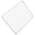 Stainless Steel Grill Mesh Mat Non Stick Bbq Cooking Wire Mesh Net Barbecue Baking Roasting Mat for Outdoor Camping Picnic