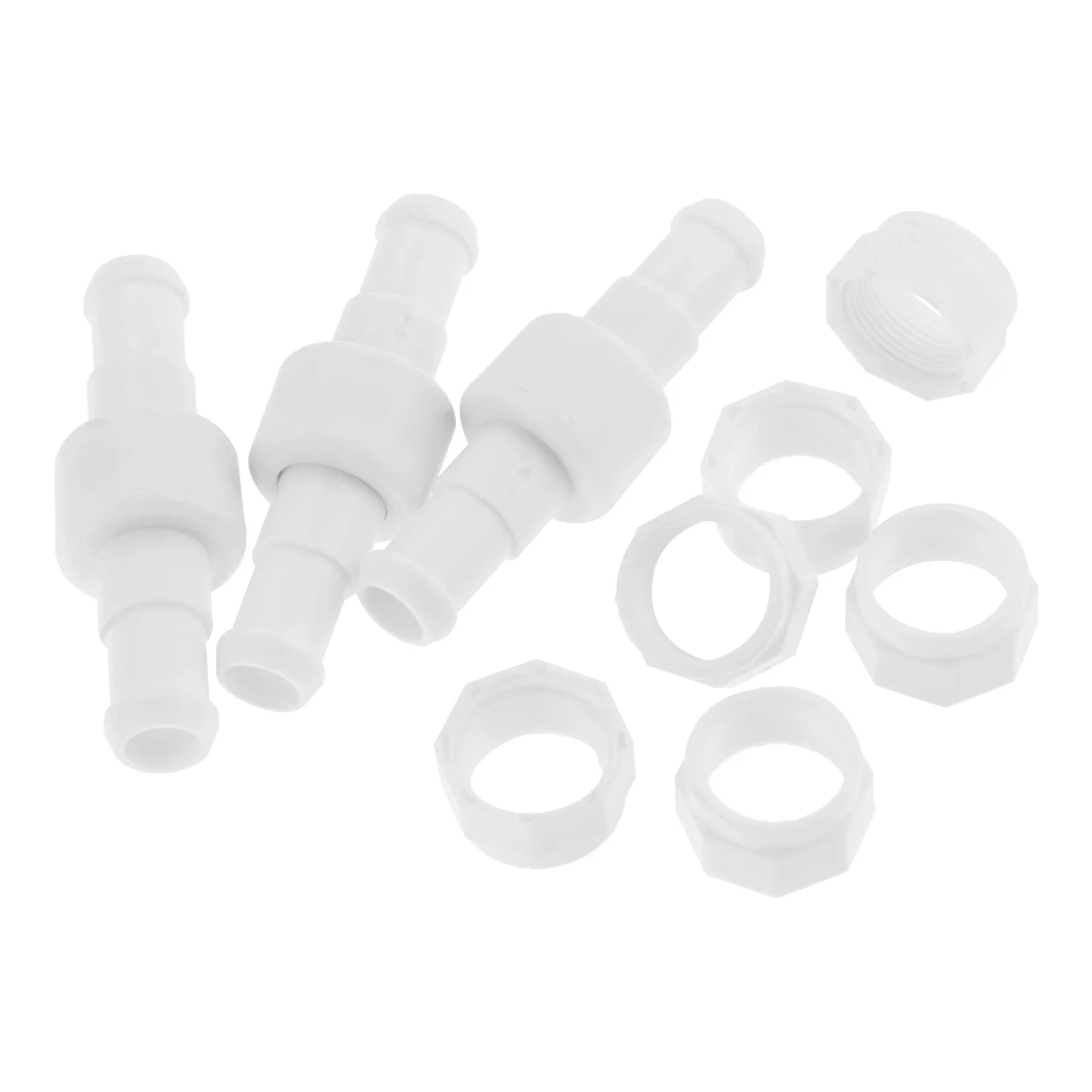 3kits D20 Hose Swivel D15 Feed Hose Nuts fit for Zodiac Polaris 180 280 380 480 PRO /3900 Sport/280 TankTrax Pool Cleaner Swivel