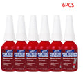10ml Anaerobic Screw Adhesive, Anti-Slip and Anti-Loosening Sealing Thread Locking Agent, Anti-Slip Joint Sealant, Red Thread Locking Adhesive