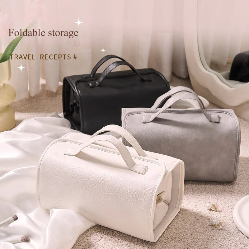 Wash Makeup Bag Large Capacity Portable Makeup Bags Travel Waterproof Four in One Detachable Packaging Storage Bag