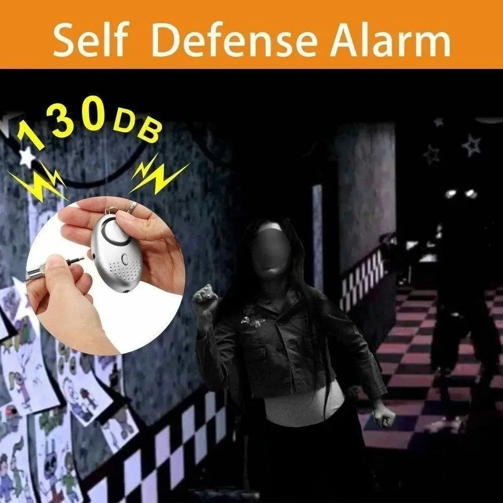 Safe Sound Personal Alarm, 130DB Personal Security Alarm Keychain with LED Lights, Emergency Safety Alarm