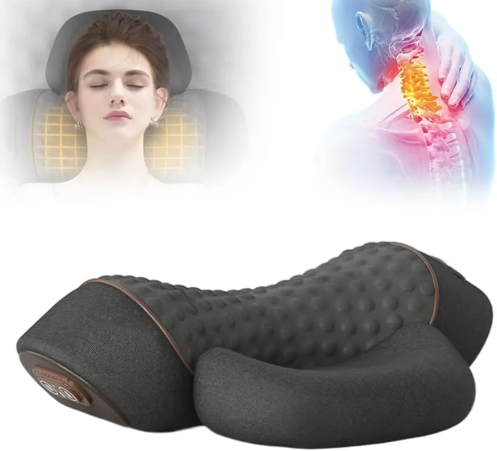 Callixethera Pillow Massage Neck Hump, Callixethera 3-in-1 Neck Massage Pillow, Heated Massage Neck Pillow, Memory Foam Pillows