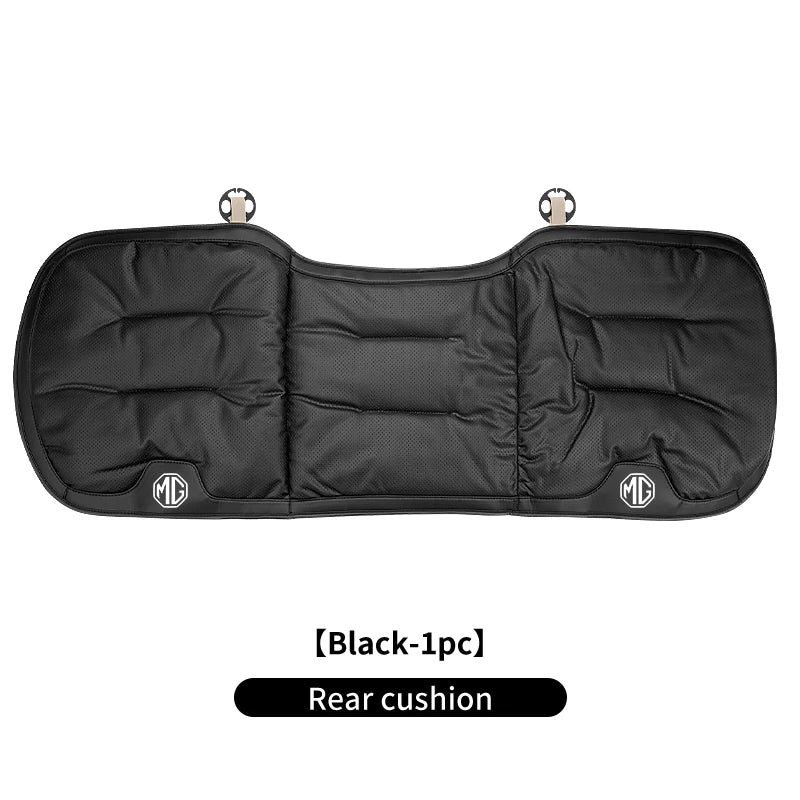 Car Velvet Cushion Leather Backrest Waist Pad Protector Cover Accessories For Morris Garages MG 3 5 6 7 HS ZS GS Hector TF GT ZR