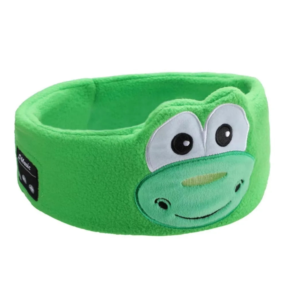 Soft Bluetooth Headphones Eye Mask Thin Speakers Elastic Eye Mask Children's Sleep Earphones Comfortable Wear Volume Limited