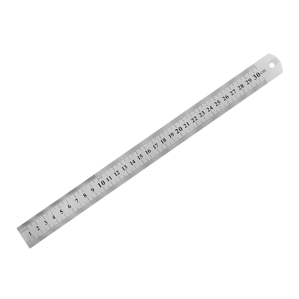 Stainless Steel Ruler Metal Ruler High Precision Centimeter Ruler Measuring Ruler for  Office Home Engineer Craft