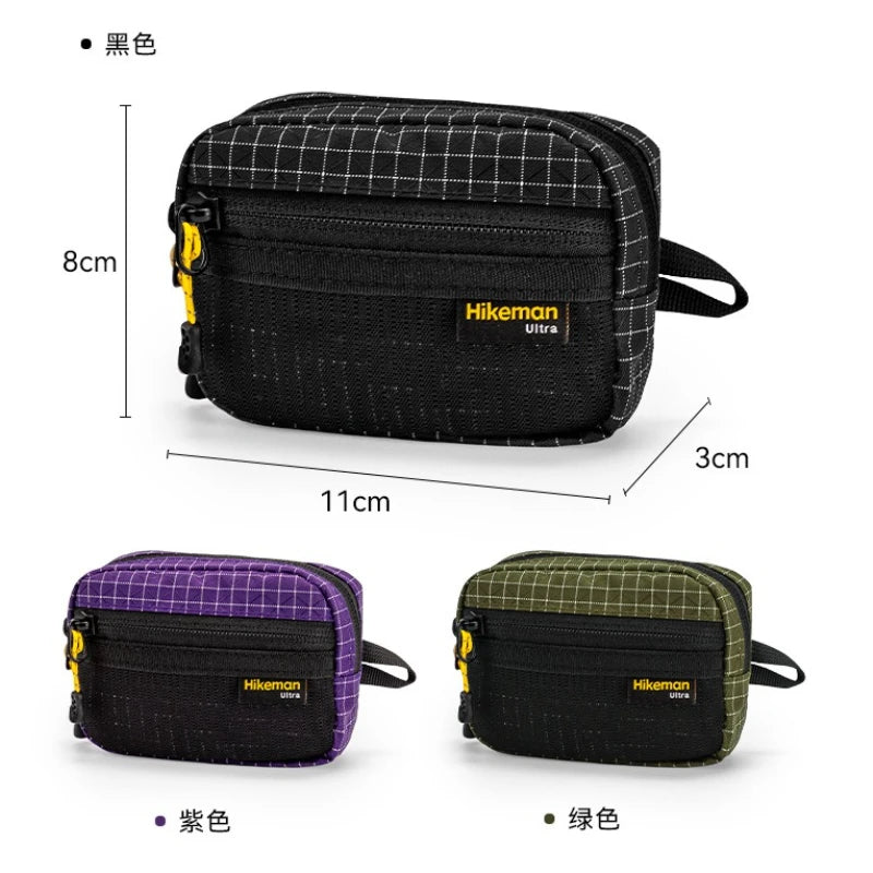 Dyneema Multifunctional Utility Bag Lightweight Waterproof EDC Pouch for Outdoor Camping Hiking Tactical Gear Storage Men Women