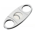 2026 New Stainless Steel Cigar Cutter Pocket Zigarren Double Blades Smoking Cutting Accessories Tool Wholesale Factory