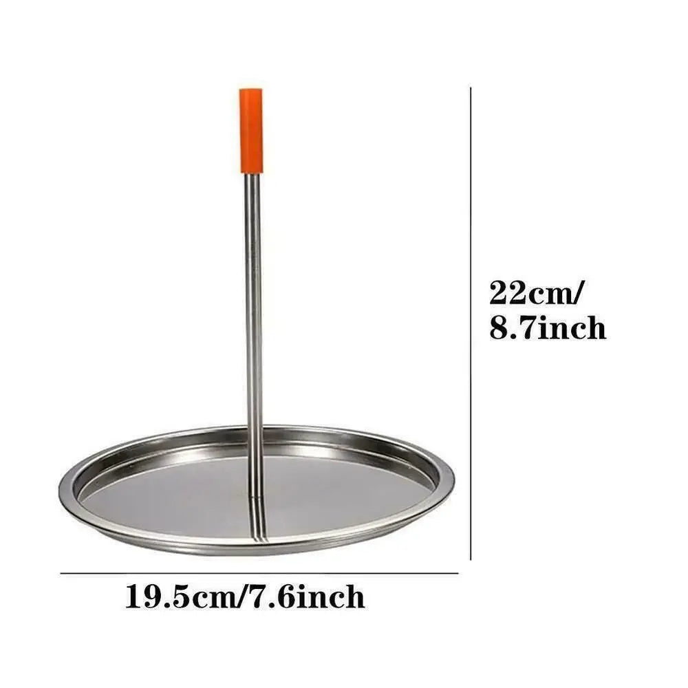New Removable Handle Meat Roast Barbecue Meat Rack Spike Poultry Hanger Grilled Chicken Rack Vertical Skewer Barbecue