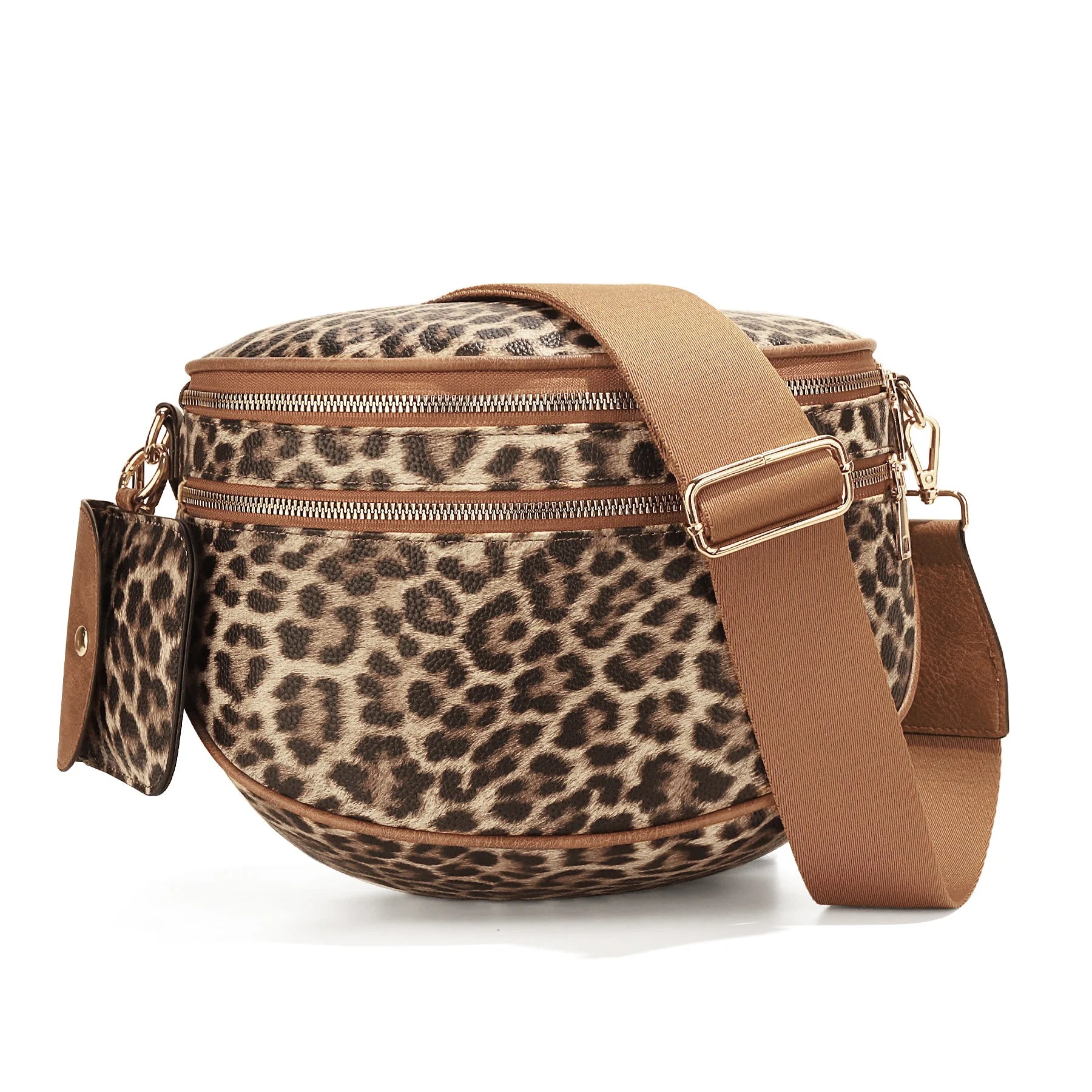 New checkered crossbody bag, shoulder bag, large-capacity shell bag