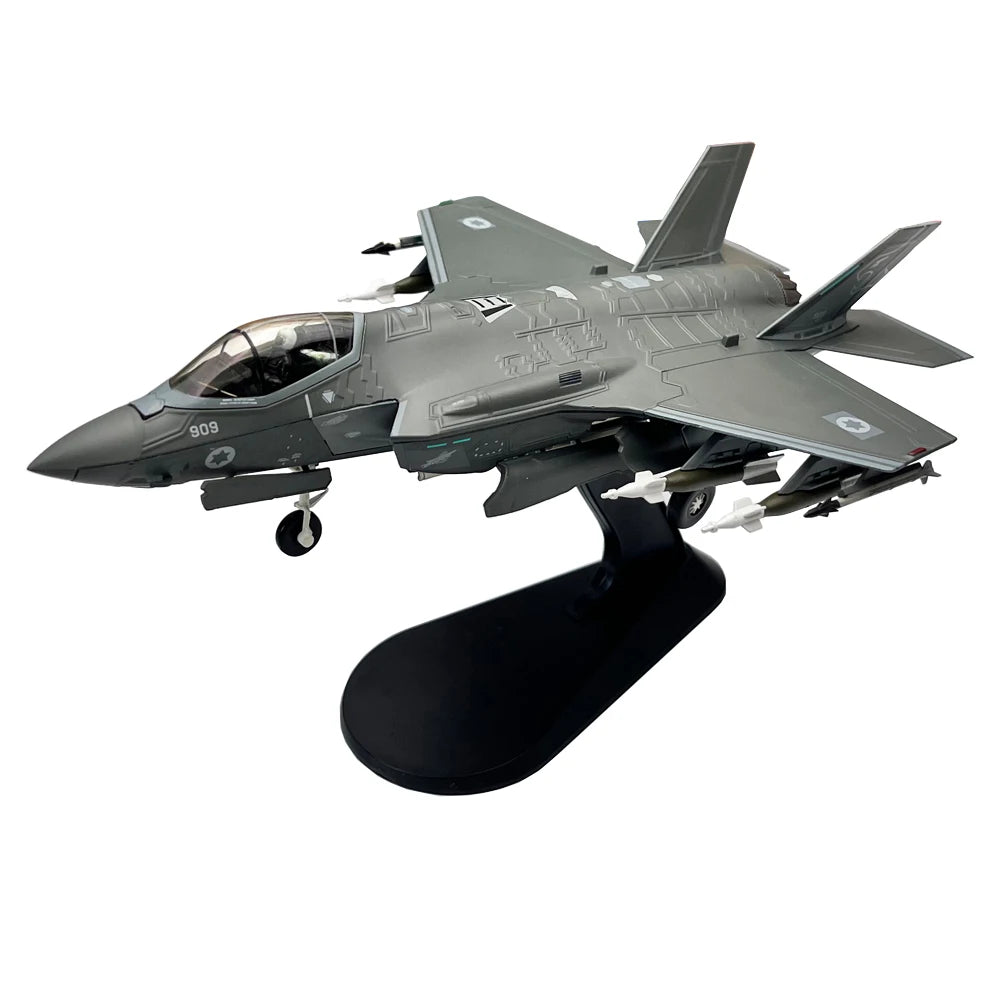 1:72 Scale US Army F-35 F-35I F35 Lightning II Joint Strike Jet Fighter Aircraft Airplane Metal Plane Model Hobby