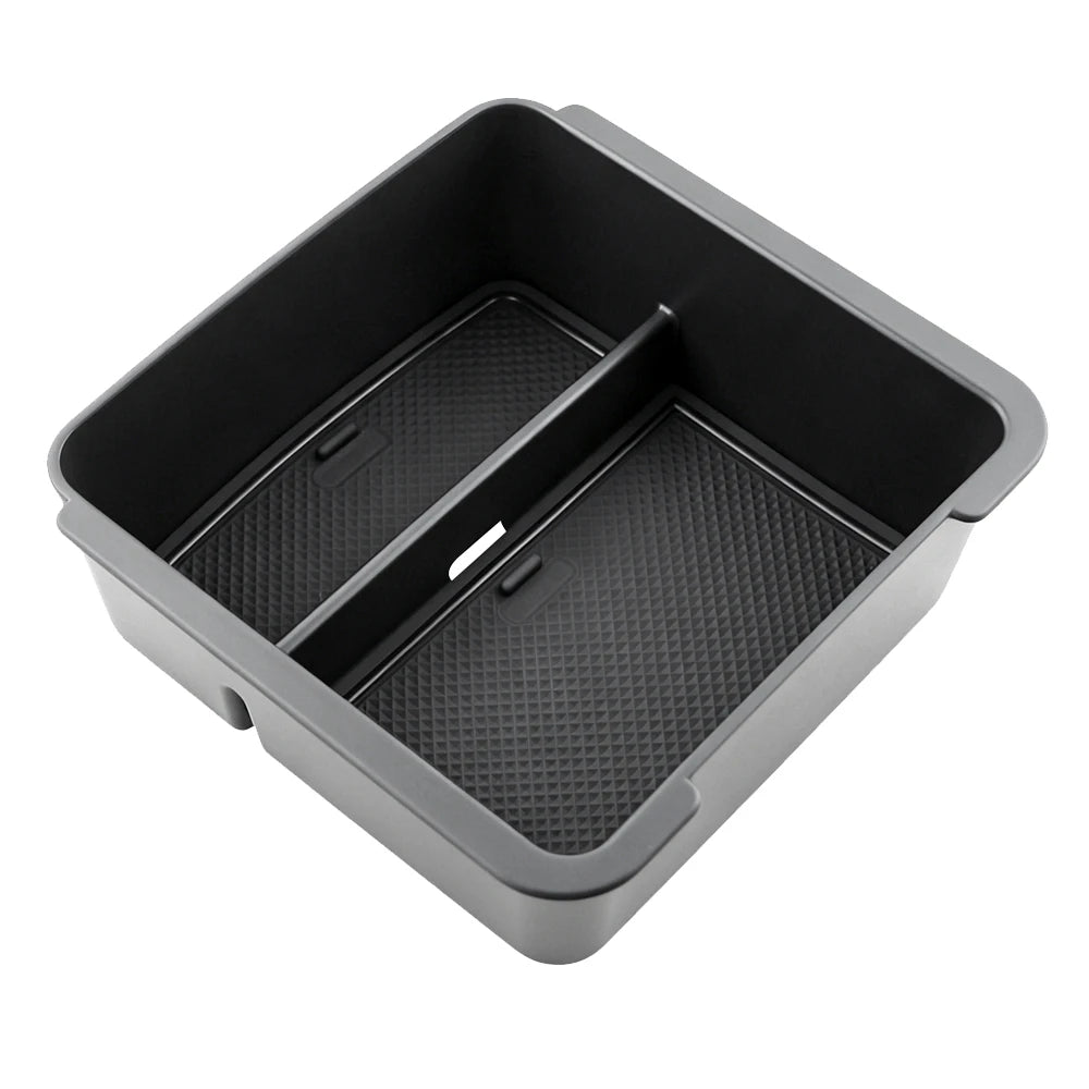For Mitsubishi Outlander 2023 2024 2025 Armrest Storage Box Center Console Tray Plate Organizer Container Interior Accessories