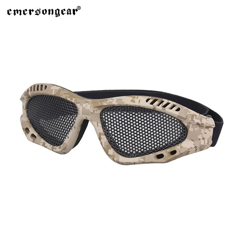 Emersongear Glass Protective Goggles Helmet Mesh Eye Protective Gear Outdoor Hunting Hiking Cycling Eyewear EM6480