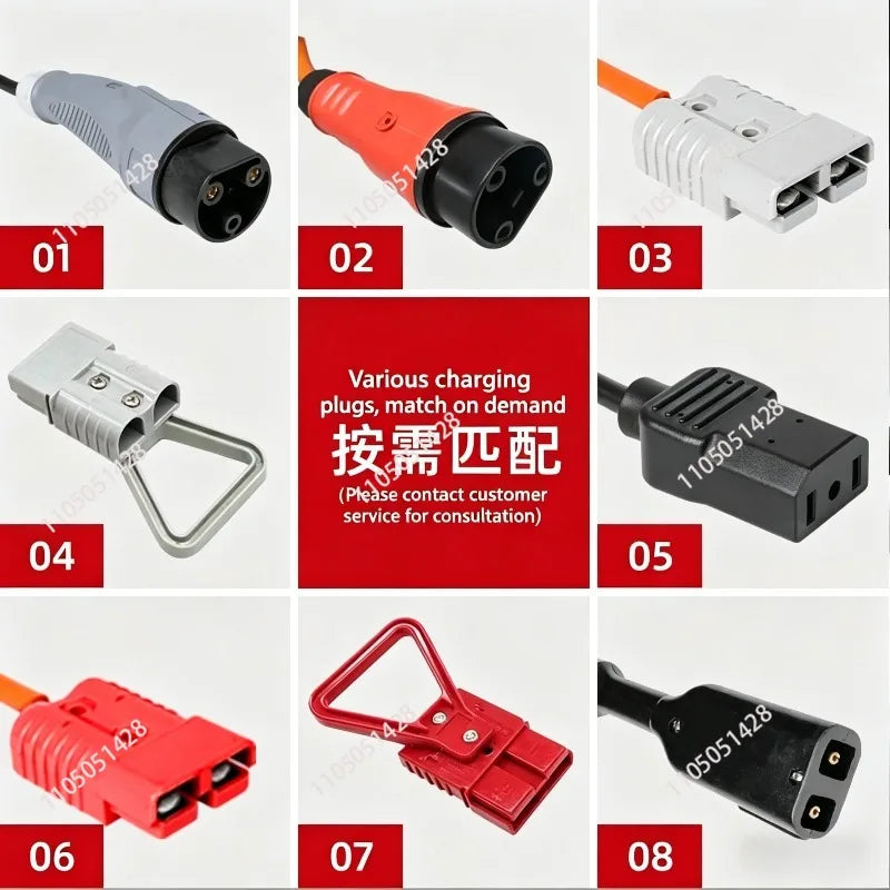 Electric Forklift Battery Charger 24V 36V 48V 60V 72V 20A 25A 30A 35A Charging Charger for Lead Acid Batteries