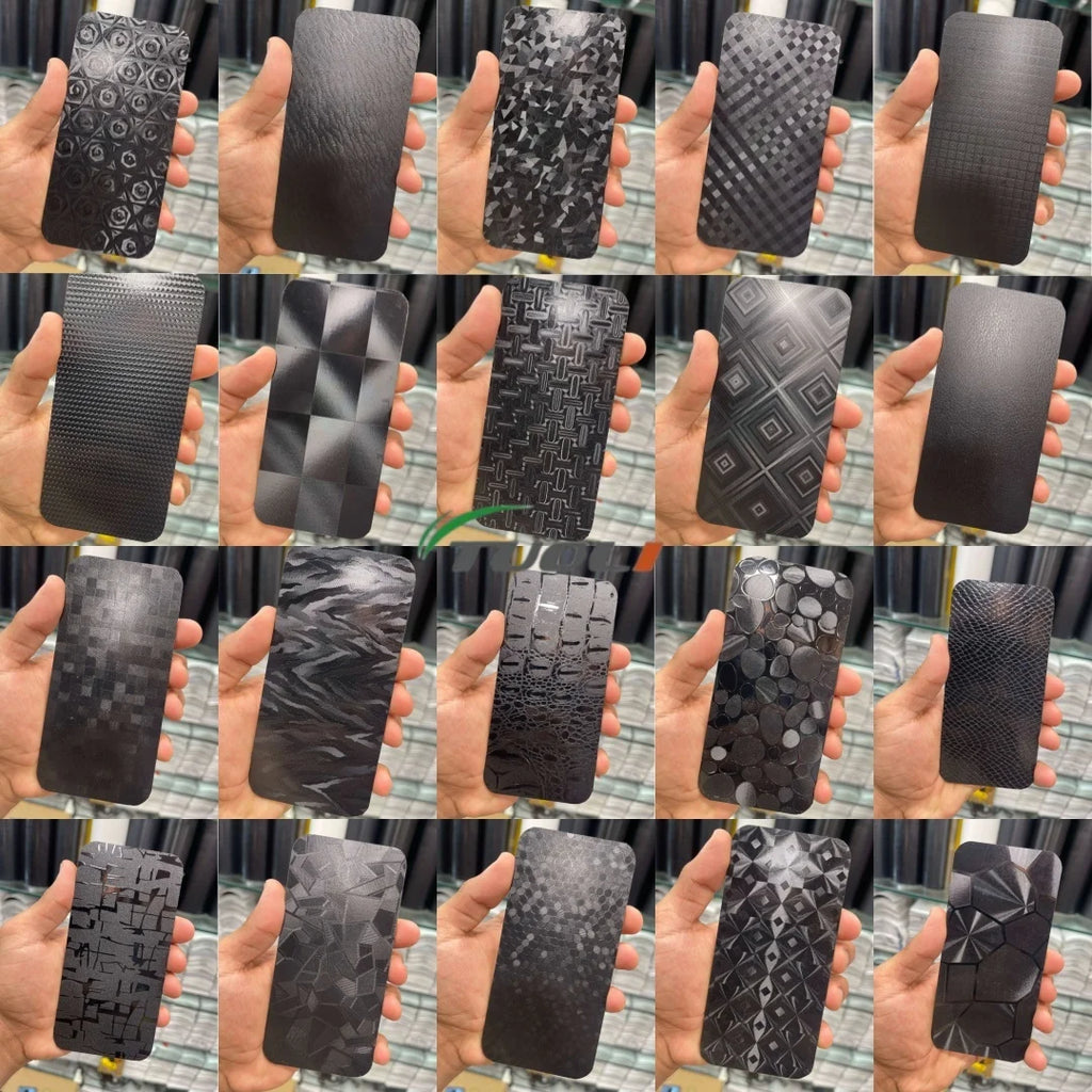 TUOLI Car Back Sticker for Mobile Phone Screen Protection Hydrogel HD Film Cutter Plotter Machine 3D Embossed Mix Skin Paper
